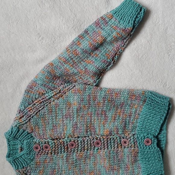 Brand New 100% handmade baby knitted sweater - Picture 2 of 11